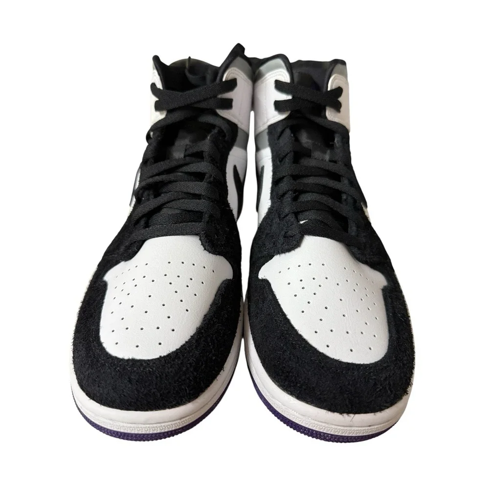 Nike Air Jordan 1 Mid SE Varsity Purple | 852542-105 Men Size 12.5